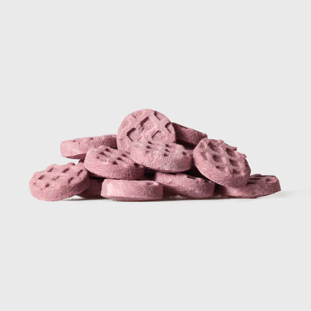 FREEZE DRIED MEAT WAFFLE (BLUEBERRY FLAVOR)